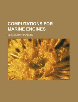 Book cover for Computations for Marine Engines