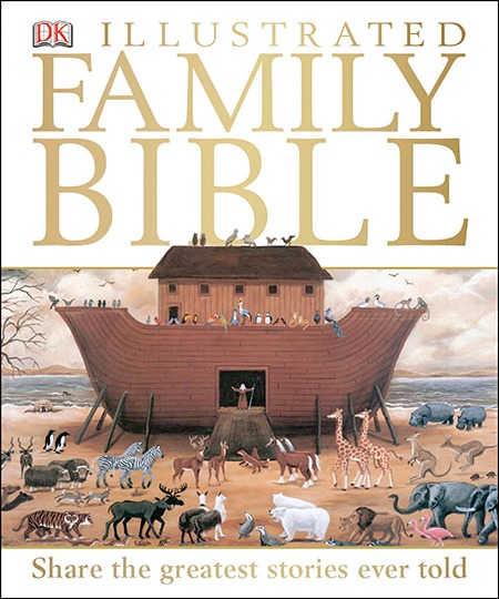 Book cover for DK Illustrated Family Bible