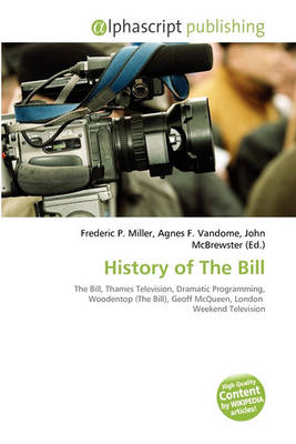 Book cover for History of the Bill