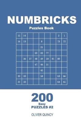 Book cover for Numbricks Puzzles Book - 200 Easy Puzzles 9x9 (Volume 2)