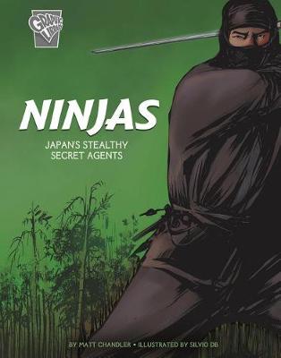 Book cover for Warriors: Ninjas: Japan's Stealthy Secret Agents