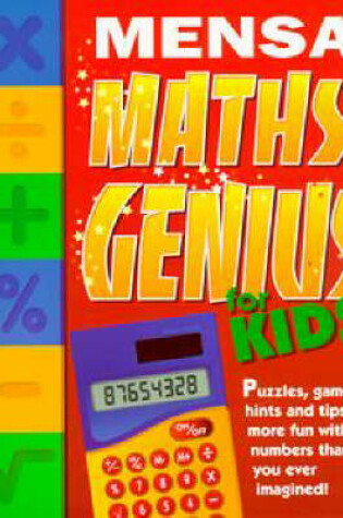 Cover of Mensa Kids Maths Genius