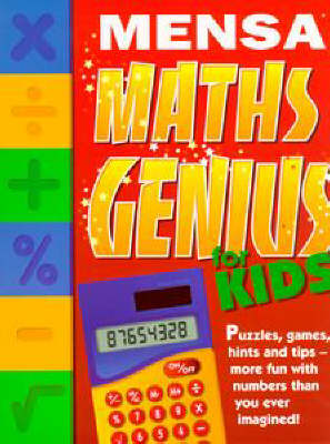 Book cover for Mensa Kids Maths Genius