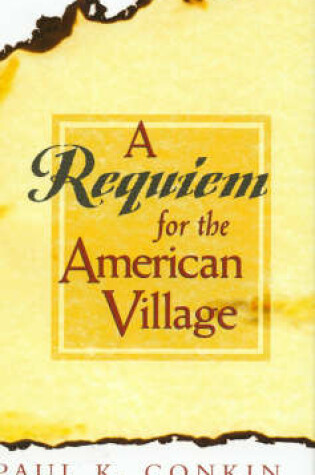 Cover of A Requiem for the American Village