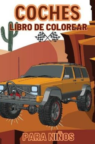 Cover of Coches Libro de Colorear para Niños
