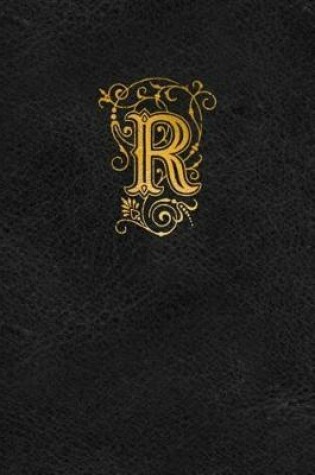 Cover of Old English Monogram Journal - Letter R