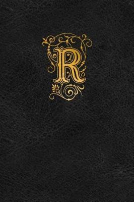 Book cover for Old English Monogram Journal - Letter R