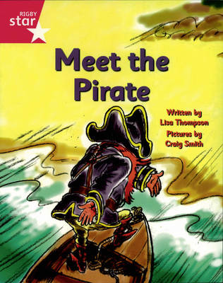 Book cover for Pirate Cove Pink Level Fiction: Meet the Pirate