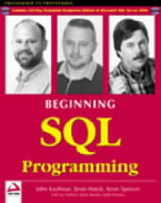 Book cover for Beginning SQL Programming