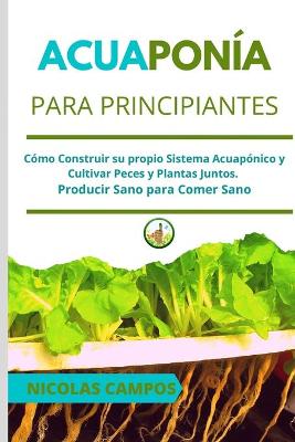 Book cover for Acuaponia Para Principiantes