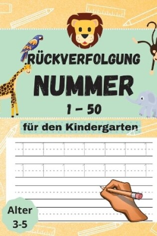 Cover of Zahlen-Suchbuch 1-50 für Vorschulkinder