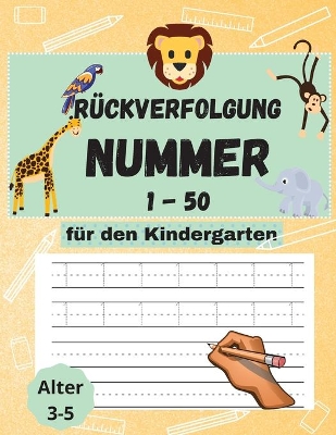 Book cover for Zahlen-Suchbuch 1-50 für Vorschulkinder
