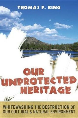 Cover of Our Unprotected Heritage