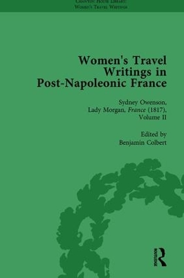 Book cover for Women's Travel Writings in Post-Napoleonic France, Part II vol 6