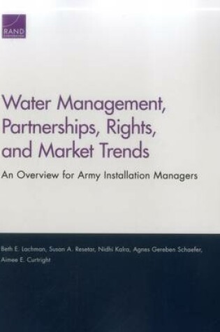 Cover of Water Management, Partnerships, Rights, and Market Trends