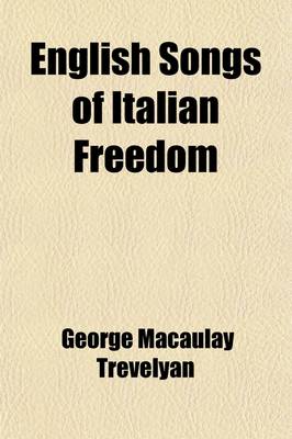 Book cover for English Songs of Italian Freedom