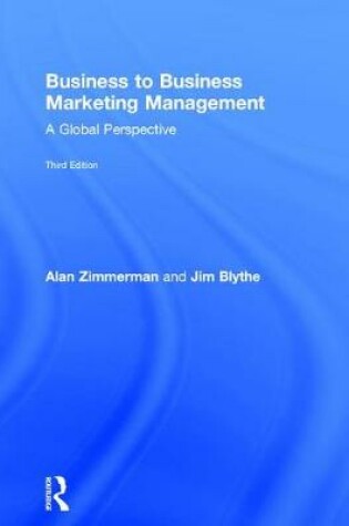 Cover of Business to Business Marketing Management