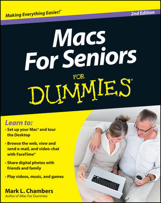 Book cover for Macs for Seniors for Dummies, 2nd Edition