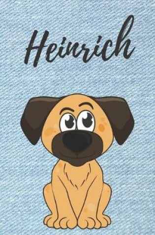 Cover of personalisiertes Notizbuch Hunde / Malbuch / Tagebuch / Journal / DIN A5 / Geschenk Heinrich