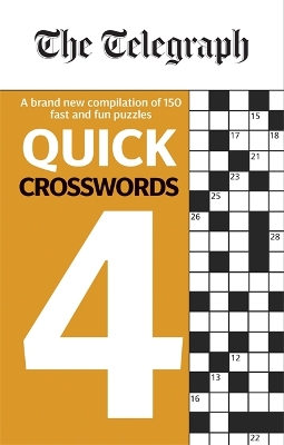Cover of The Telegraph Quick Crosswords 4