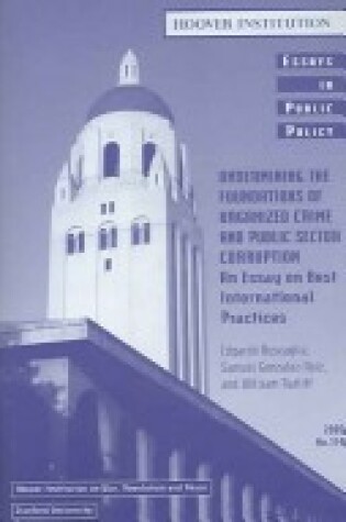 Cover of Undermining the Foundations of Organized Crime and Public Sector Corruption