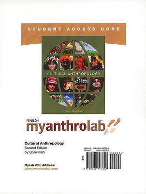 Book cover for MyLab Anthropology -- Standalone Access Card -- for Cultural Anthropology