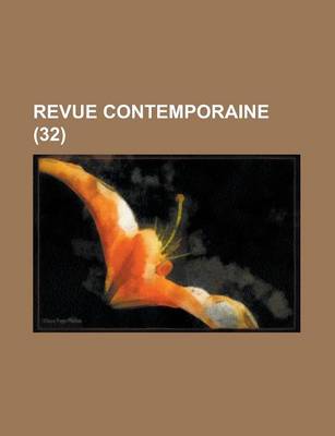 Book cover for Revue Contemporaine (32)