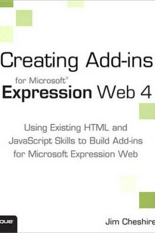 Cover of Creating Microsoft Expression Web 4 Add-Ins