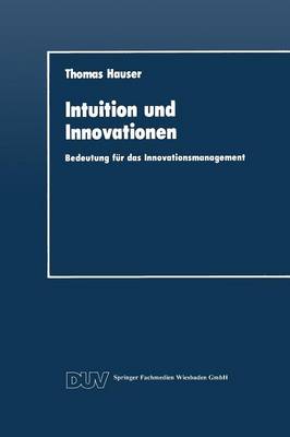 Book cover for Intuition und Innovationen