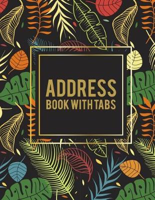 Book cover for Address Book with Tabs