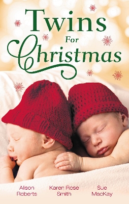 Book cover for Twins For Christmas/A Little Christmas Magic/Twins Under His Tree/A Family This Christmas