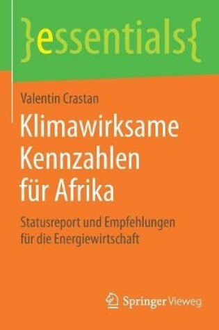 Cover of Klimawirksame Kennzahlen für Afrika