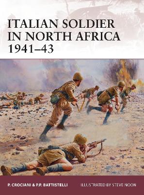 Book cover for Italian soldier in North Africa 1941-43