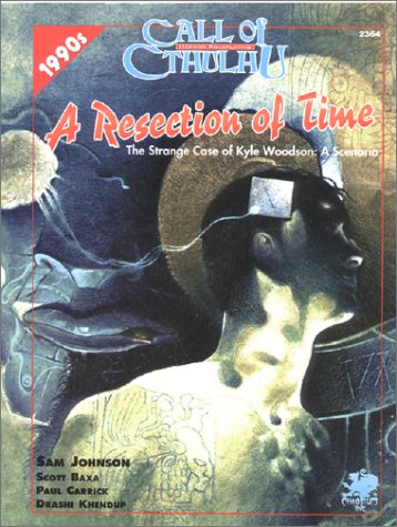 Book cover for Resection of Time - The Strange Case of Kyle Woodson