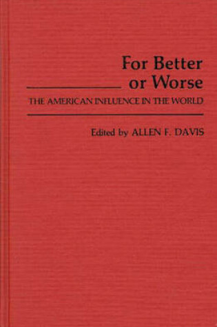 Cover of For Better or Worse