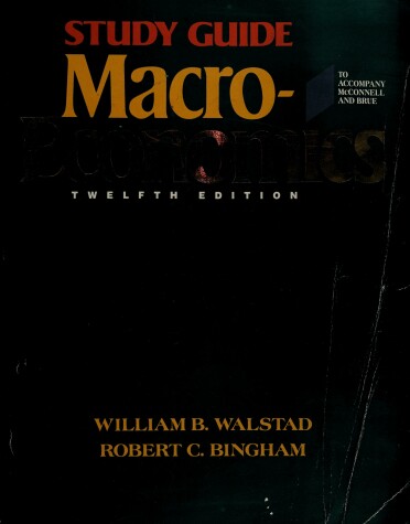 Book cover for Macroeconomics: Study Guide