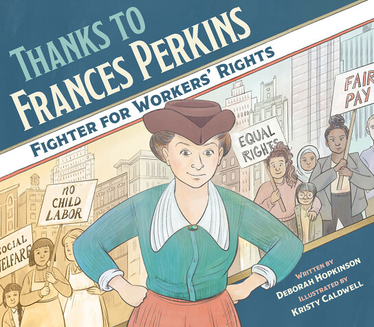 Book cover for Thanks to Frances Perkins