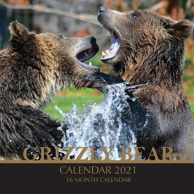 Book cover for Grizzly Bear Calendar 2021