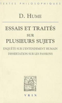 Book cover for Essais Et Traites Sur Plusieurs Sujets III