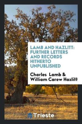 Book cover for Lamb and Hazlitt