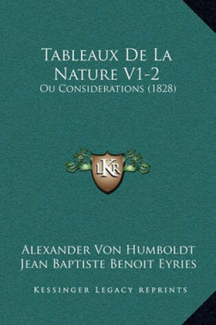 Cover of Tableaux de La Nature V1-2