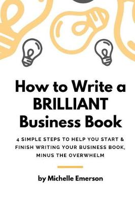 Book cover for How to Write a Brilliant Business Book