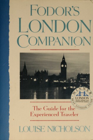 Cover of Fodors London Companion