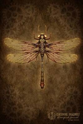 Book cover for Clockwork Dragonfly Steampunk Journal