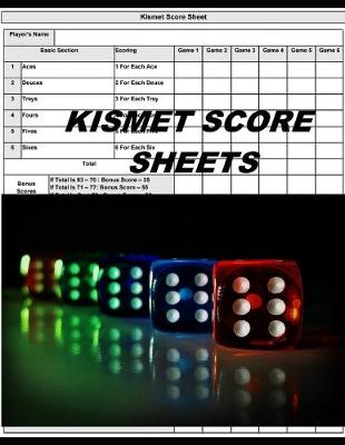 Book cover for Kismet Score Sheets