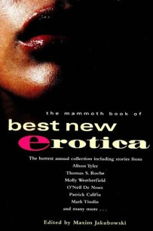 Cover of The Mammoth Book of Best New Erotica: Volume 4
