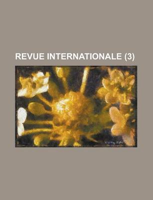 Book cover for Revue Internationale (3 )