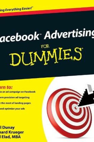 Cover of Facebook Advertising For Dummies