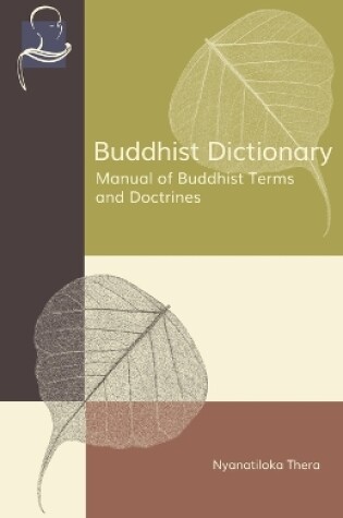 Cover of Buddhist Dictionary