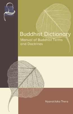 Book cover for Buddhist Dictionary